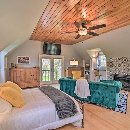 Stylish Studio With Fireplace About 3 Mi From Dtwn! Saratoga Springs Esterno foto