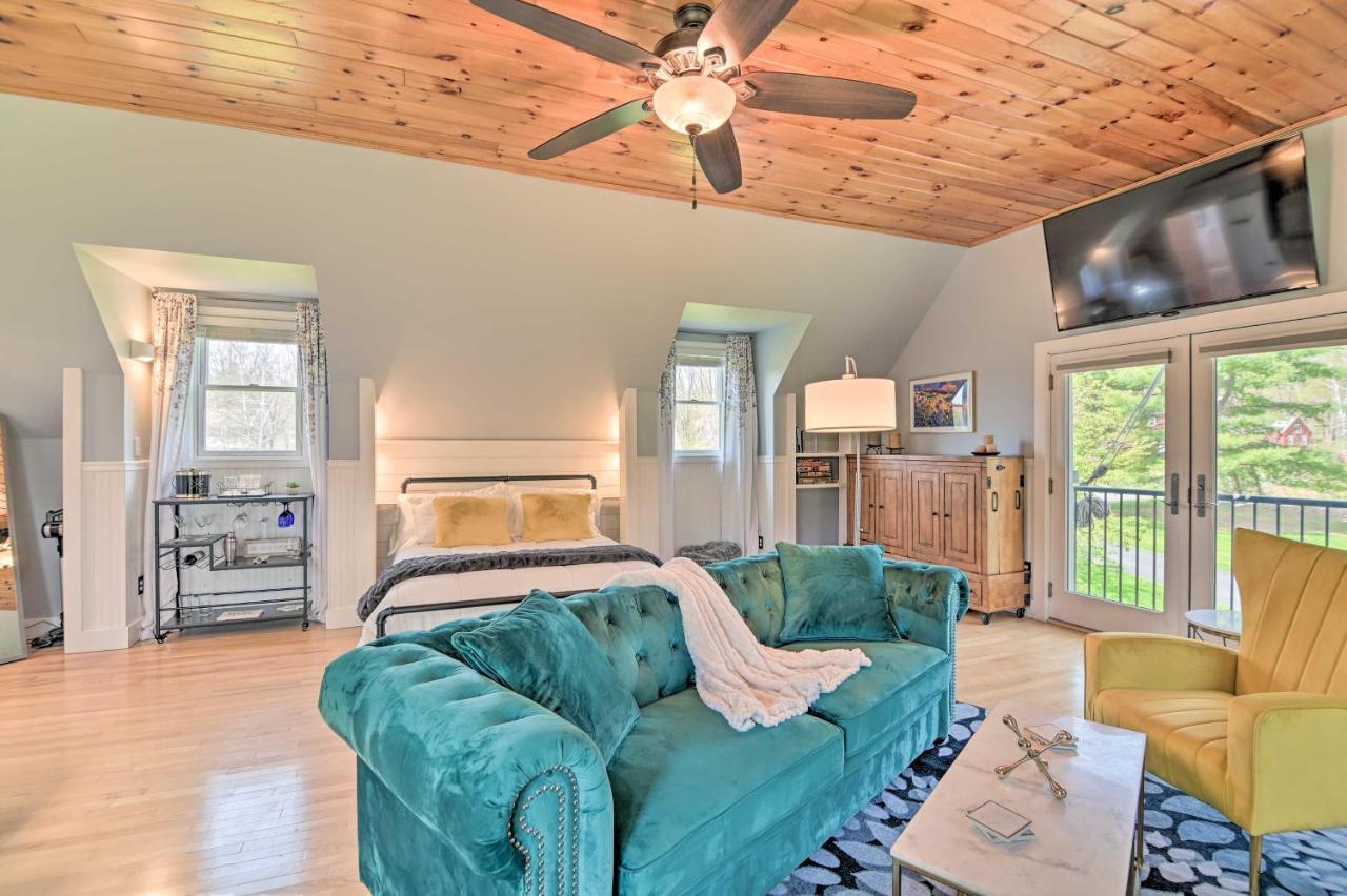 Stylish Studio With Fireplace About 3 Mi From Dtwn! Saratoga Springs Esterno foto