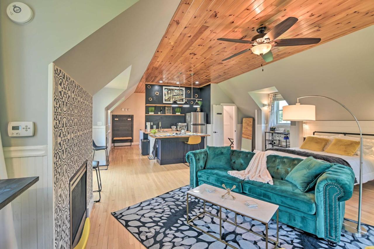 Stylish Studio With Fireplace About 3 Mi From Dtwn! Saratoga Springs Esterno foto