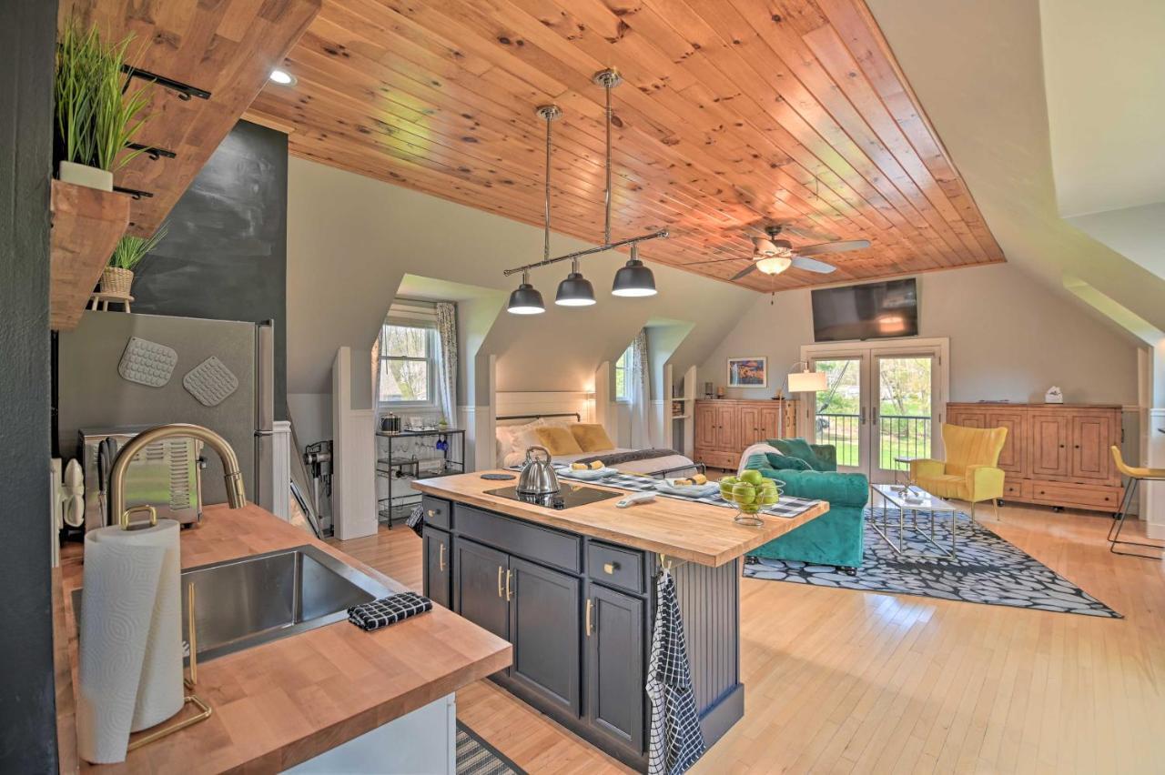 Stylish Studio With Fireplace About 3 Mi From Dtwn! Saratoga Springs Esterno foto