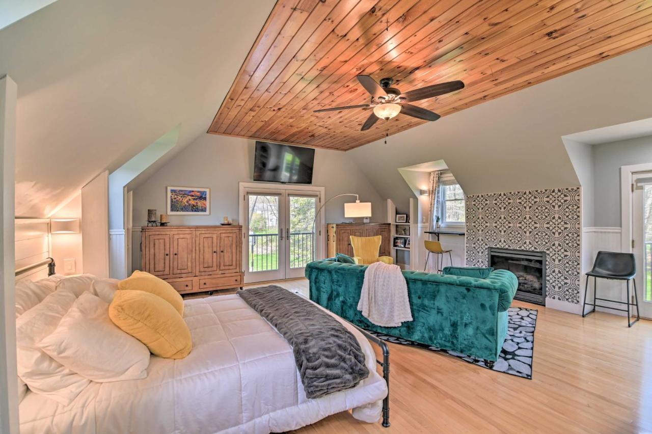 Stylish Studio With Fireplace About 3 Mi From Dtwn! Saratoga Springs Esterno foto
